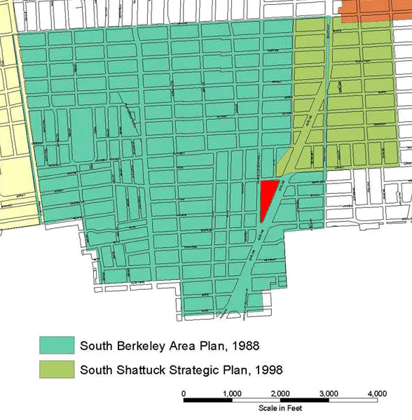 South Berkeley area plans